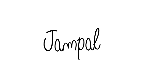 Create a beautiful signature design for name Jampal. With this signature (Angelique-Rose-font-FFP) fonts, you can make a handwritten signature for free. Jampal signature style 5 images and pictures png