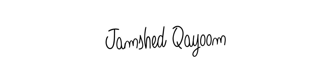 It looks lik you need a new signature style for name Jamshed Qayoom. Design unique handwritten (Angelique-Rose-font-FFP) signature with our free signature maker in just a few clicks. Jamshed Qayoom signature style 5 images and pictures png