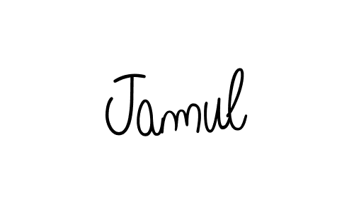if you are searching for the best signature style for your name Jamul. so please give up your signature search. here we have designed multiple signature styles  using Angelique-Rose-font-FFP. Jamul signature style 5 images and pictures png