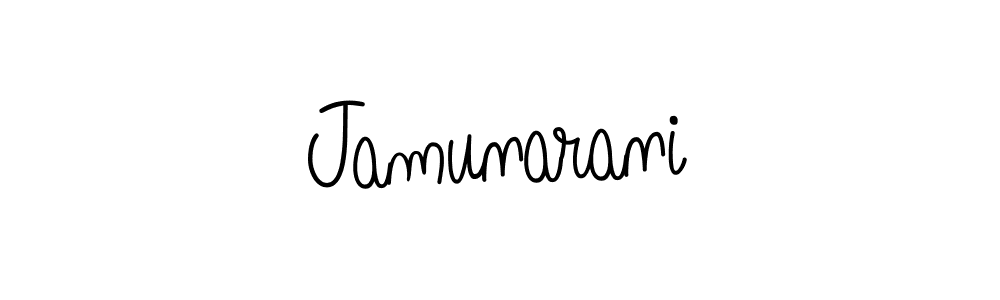 Also You can easily find your signature by using the search form. We will create Jamunarani name handwritten signature images for you free of cost using Angelique-Rose-font-FFP sign style. Jamunarani signature style 5 images and pictures png
