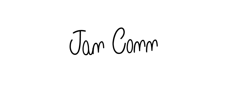 Once you've used our free online signature maker to create your best signature Angelique-Rose-font-FFP style, it's time to enjoy all of the benefits that Jan Conn name signing documents. Jan Conn signature style 5 images and pictures png