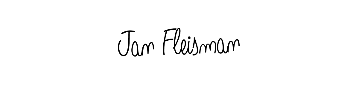 How to make Jan Fleisman name signature. Use Angelique-Rose-font-FFP style for creating short signs online. This is the latest handwritten sign. Jan Fleisman signature style 5 images and pictures png