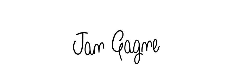 Check out images of Autograph of Jan Gagne name. Actor Jan Gagne Signature Style. Angelique-Rose-font-FFP is a professional sign style online. Jan Gagne signature style 5 images and pictures png