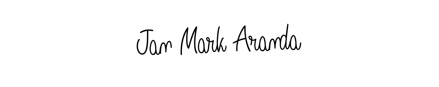 Also we have Jan Mark Aranda name is the best signature style. Create professional handwritten signature collection using Angelique-Rose-font-FFP autograph style. Jan Mark Aranda signature style 5 images and pictures png