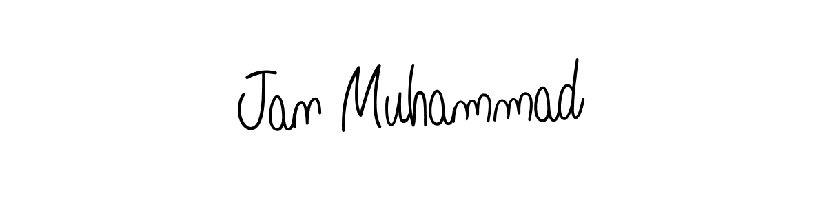 How to make Jan Muhammad signature? Angelique-Rose-font-FFP is a professional autograph style. Create handwritten signature for Jan Muhammad name. Jan Muhammad signature style 5 images and pictures png