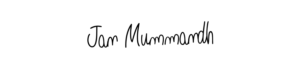 Also we have Jan Mummandh name is the best signature style. Create professional handwritten signature collection using Angelique-Rose-font-FFP autograph style. Jan Mummandh signature style 5 images and pictures png