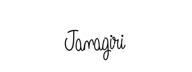 Janagiri stylish signature style. Best Handwritten Sign (Angelique-Rose-font-FFP) for my name. Handwritten Signature Collection Ideas for my name Janagiri. Janagiri signature style 5 images and pictures png