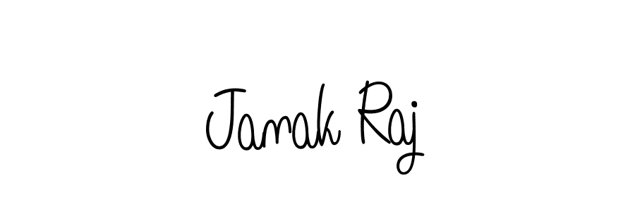 Make a beautiful signature design for name Janak Raj. Use this online signature maker to create a handwritten signature for free. Janak Raj signature style 5 images and pictures png