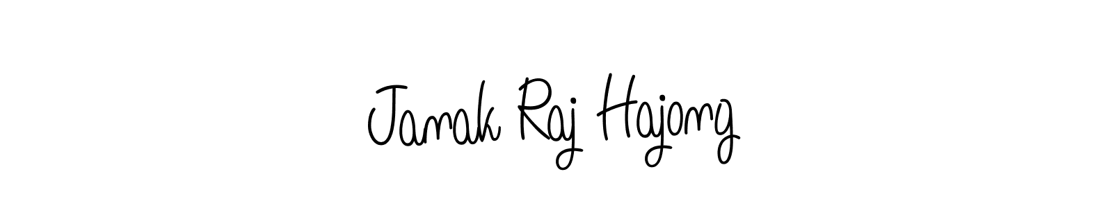 Make a beautiful signature design for name Janak Raj Hajong. Use this online signature maker to create a handwritten signature for free. Janak Raj Hajong signature style 5 images and pictures png