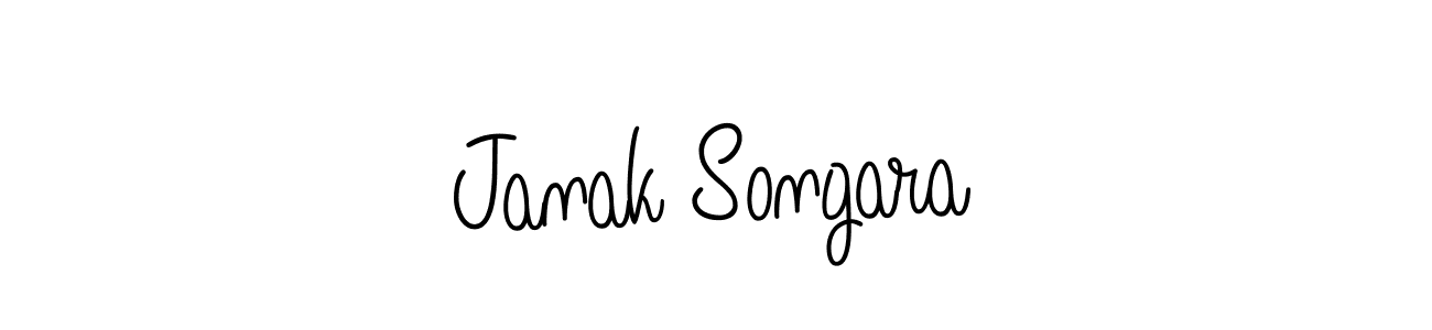 Make a beautiful signature design for name Janak Songara. Use this online signature maker to create a handwritten signature for free. Janak Songara signature style 5 images and pictures png