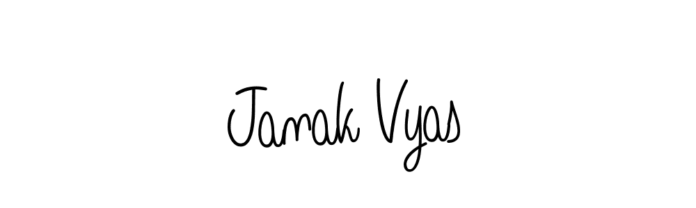 It looks lik you need a new signature style for name Janak Vyas. Design unique handwritten (Angelique-Rose-font-FFP) signature with our free signature maker in just a few clicks. Janak Vyas signature style 5 images and pictures png
