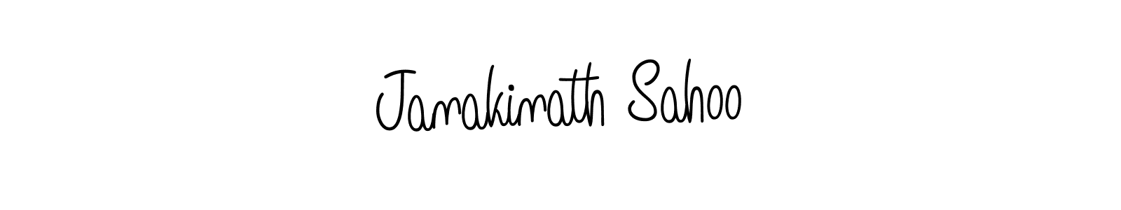 Use a signature maker to create a handwritten signature online. With this signature software, you can design (Angelique-Rose-font-FFP) your own signature for name Janakinath Sahoo. Janakinath Sahoo signature style 5 images and pictures png