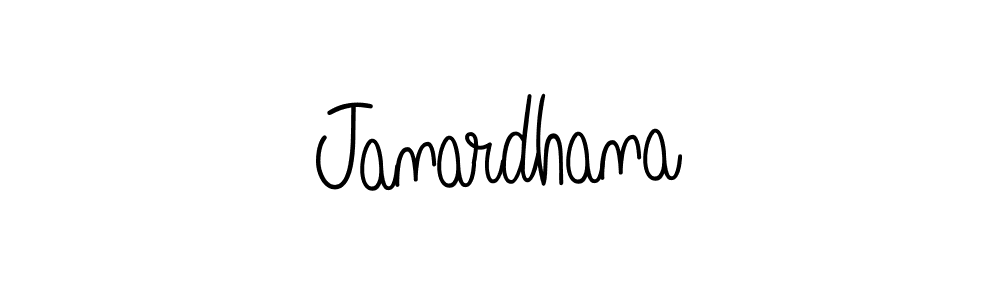 Janardhana stylish signature style. Best Handwritten Sign (Angelique-Rose-font-FFP) for my name. Handwritten Signature Collection Ideas for my name Janardhana. Janardhana signature style 5 images and pictures png