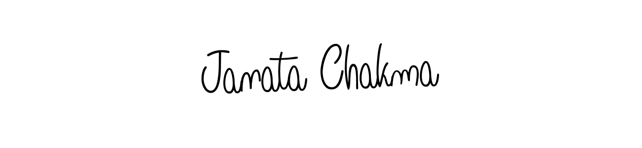 The best way (Angelique-Rose-font-FFP) to make a short signature is to pick only two or three words in your name. The name Janata Chakma include a total of six letters. For converting this name. Janata Chakma signature style 5 images and pictures png