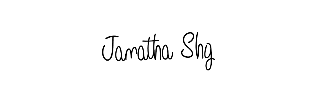 if you are searching for the best signature style for your name Janatha Shg. so please give up your signature search. here we have designed multiple signature styles  using Angelique-Rose-font-FFP. Janatha Shg signature style 5 images and pictures png