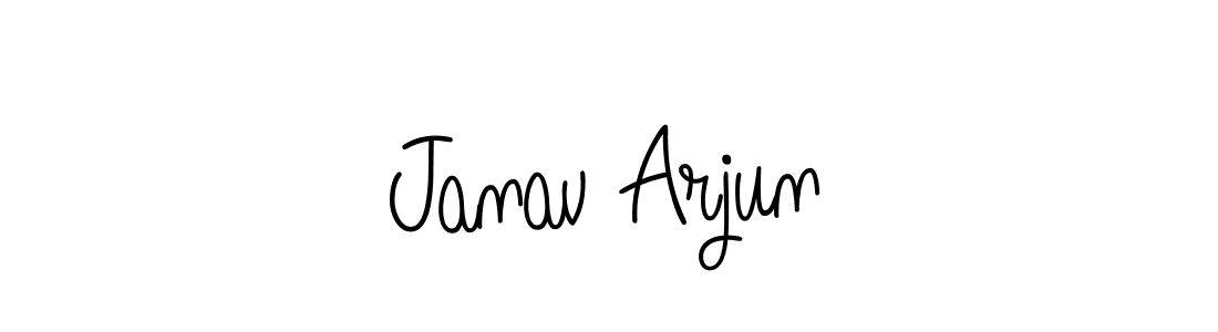 How to Draw Janav Arjun signature style? Angelique-Rose-font-FFP is a latest design signature styles for name Janav Arjun. Janav Arjun signature style 5 images and pictures png