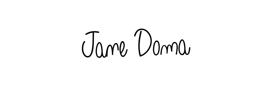 Once you've used our free online signature maker to create your best signature Angelique-Rose-font-FFP style, it's time to enjoy all of the benefits that Jane Doma name signing documents. Jane Doma signature style 5 images and pictures png