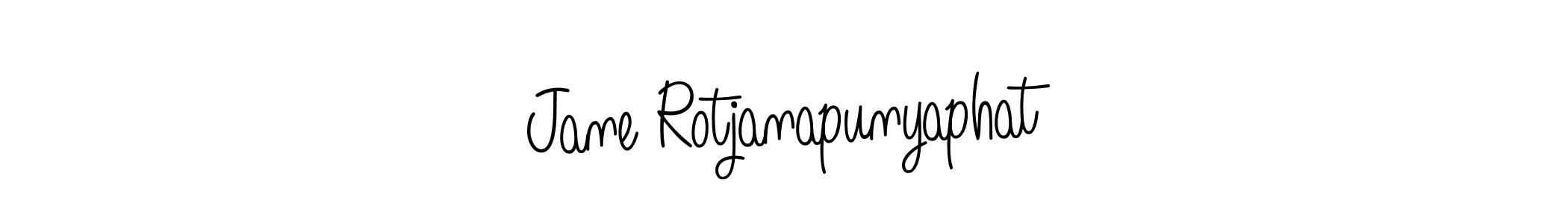 Make a beautiful signature design for name Jane Rotjanapunyaphat. With this signature (Angelique-Rose-font-FFP) style, you can create a handwritten signature for free. Jane Rotjanapunyaphat signature style 5 images and pictures png