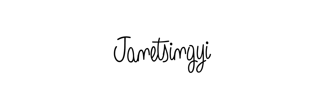 The best way (Angelique-Rose-font-FFP) to make a short signature is to pick only two or three words in your name. The name Janetsingyi include a total of six letters. For converting this name. Janetsingyi signature style 5 images and pictures png