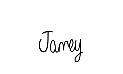 Janey stylish signature style. Best Handwritten Sign (Angelique-Rose-font-FFP) for my name. Handwritten Signature Collection Ideas for my name Janey. Janey signature style 5 images and pictures png