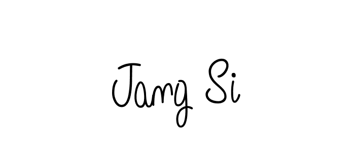 Design your own signature with our free online signature maker. With this signature software, you can create a handwritten (Angelique-Rose-font-FFP) signature for name Jang Si. Jang Si signature style 5 images and pictures png