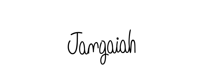 How to make Jangaiah signature? Angelique-Rose-font-FFP is a professional autograph style. Create handwritten signature for Jangaiah name. Jangaiah signature style 5 images and pictures png