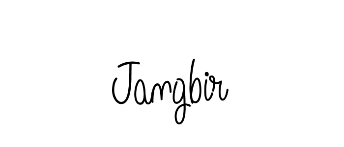 Make a beautiful signature design for name Jangbir. Use this online signature maker to create a handwritten signature for free. Jangbir signature style 5 images and pictures png