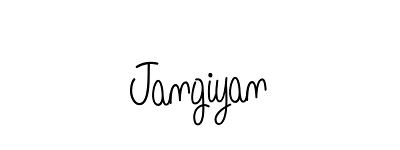 Make a beautiful signature design for name Jangiyan. Use this online signature maker to create a handwritten signature for free. Jangiyan signature style 5 images and pictures png