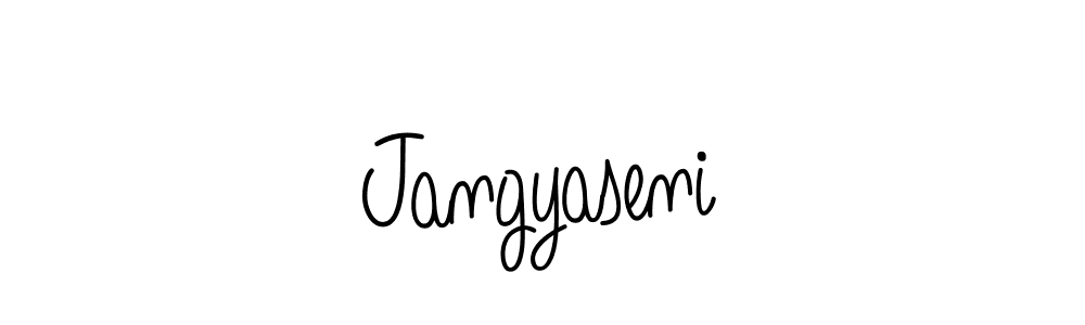 if you are searching for the best signature style for your name Jangyaseni. so please give up your signature search. here we have designed multiple signature styles  using Angelique-Rose-font-FFP. Jangyaseni signature style 5 images and pictures png