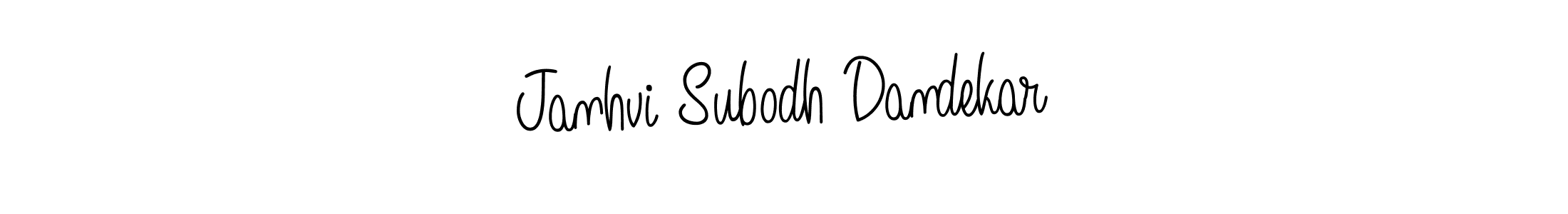 This is the best signature style for the Janhvi Subodh Dandekar name. Also you like these signature font (Angelique-Rose-font-FFP). Mix name signature. Janhvi Subodh Dandekar signature style 5 images and pictures png