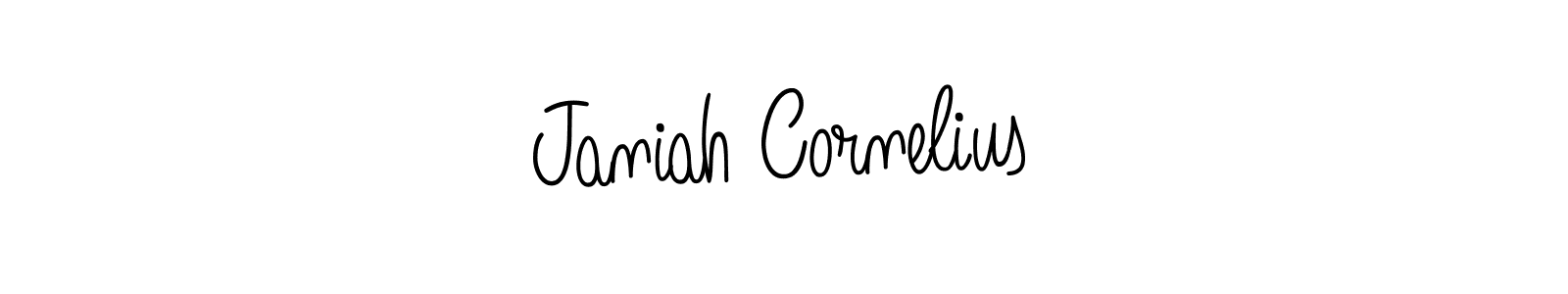 Angelique-Rose-font-FFP is a professional signature style that is perfect for those who want to add a touch of class to their signature. It is also a great choice for those who want to make their signature more unique. Get Janiah Cornelius name to fancy signature for free. Janiah Cornelius signature style 5 images and pictures png