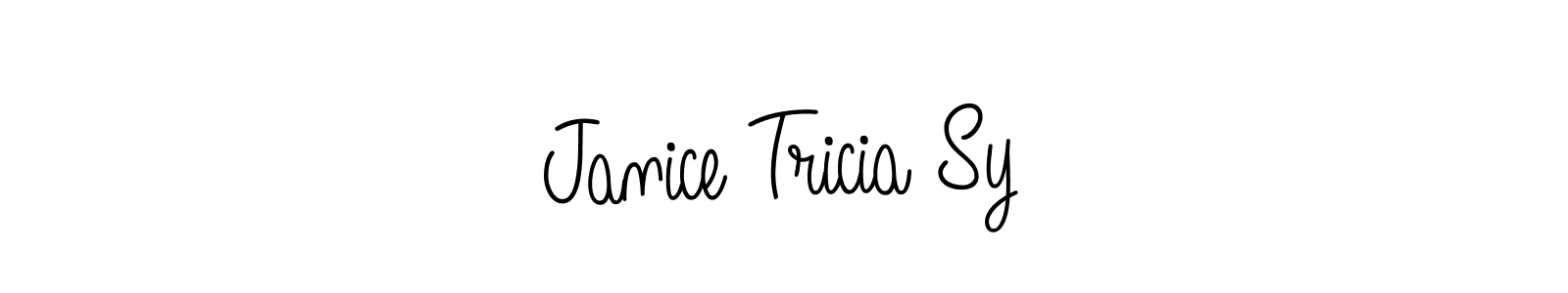 Best and Professional Signature Style for Janice Tricia Sy. Angelique-Rose-font-FFP Best Signature Style Collection. Janice Tricia Sy signature style 5 images and pictures png