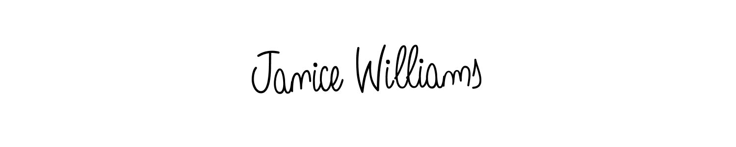 Here are the top 10 professional signature styles for the name Janice Williams. These are the best autograph styles you can use for your name. Janice Williams signature style 5 images and pictures png