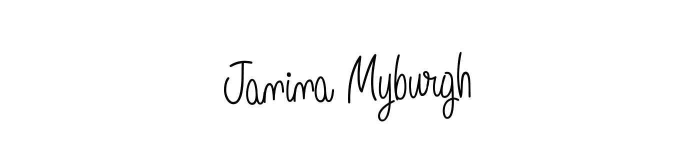 Angelique-Rose-font-FFP is a professional signature style that is perfect for those who want to add a touch of class to their signature. It is also a great choice for those who want to make their signature more unique. Get Janina Myburgh name to fancy signature for free. Janina Myburgh signature style 5 images and pictures png