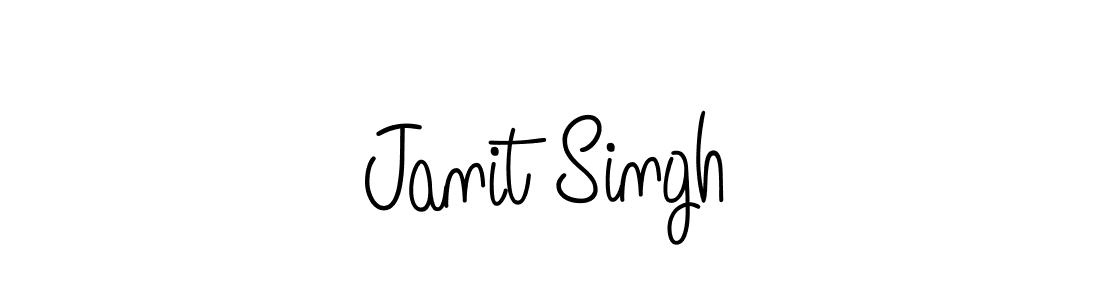How to Draw Janit Singh signature style? Angelique-Rose-font-FFP is a latest design signature styles for name Janit Singh. Janit Singh signature style 5 images and pictures png