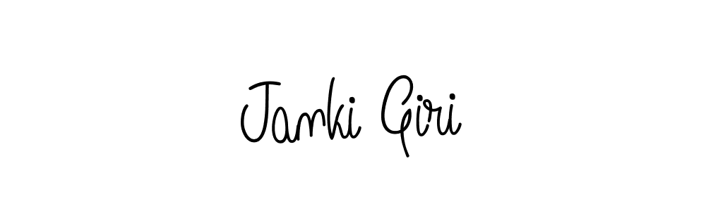 How to make Janki Giri signature? Angelique-Rose-font-FFP is a professional autograph style. Create handwritten signature for Janki Giri name. Janki Giri signature style 5 images and pictures png