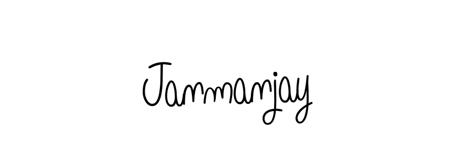 Create a beautiful signature design for name Janmanjay. With this signature (Angelique-Rose-font-FFP) fonts, you can make a handwritten signature for free. Janmanjay signature style 5 images and pictures png