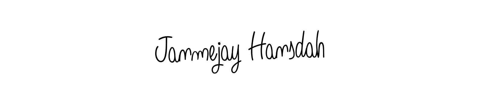 Also we have Janmejay Hansdah name is the best signature style. Create professional handwritten signature collection using Angelique-Rose-font-FFP autograph style. Janmejay Hansdah signature style 5 images and pictures png