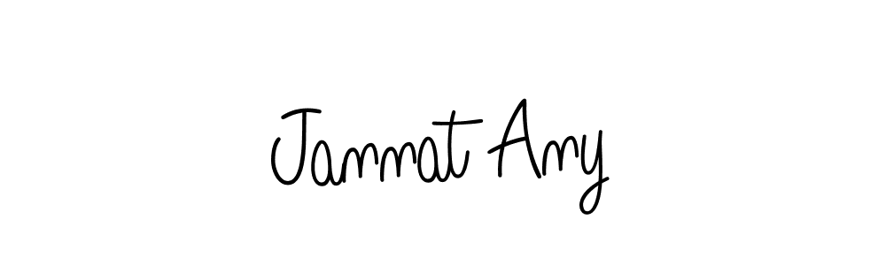 It looks lik you need a new signature style for name Jannat Any. Design unique handwritten (Angelique-Rose-font-FFP) signature with our free signature maker in just a few clicks. Jannat Any signature style 5 images and pictures png