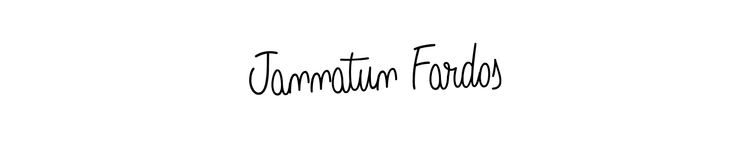 Angelique-Rose-font-FFP is a professional signature style that is perfect for those who want to add a touch of class to their signature. It is also a great choice for those who want to make their signature more unique. Get Jannatun Fardos name to fancy signature for free. Jannatun Fardos signature style 5 images and pictures png