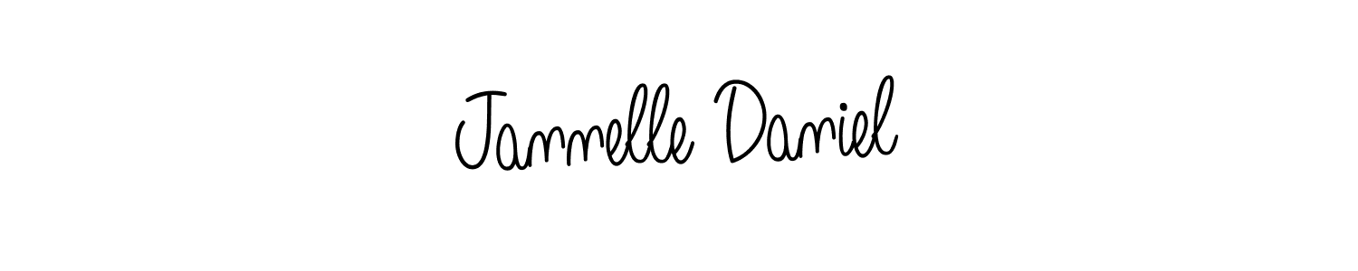 Make a short Jannelle Daniel signature style. Manage your documents anywhere anytime using Angelique-Rose-font-FFP. Create and add eSignatures, submit forms, share and send files easily. Jannelle Daniel signature style 5 images and pictures png