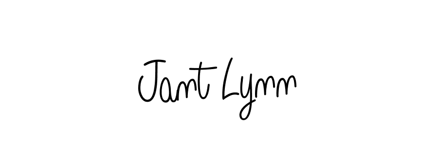 The best way (Angelique-Rose-font-FFP) to make a short signature is to pick only two or three words in your name. The name Jant Lynn include a total of six letters. For converting this name. Jant Lynn signature style 5 images and pictures png