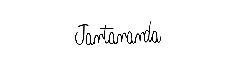 You should practise on your own different ways (Angelique-Rose-font-FFP) to write your name (Jantananda) in signature. don't let someone else do it for you. Jantananda signature style 5 images and pictures png