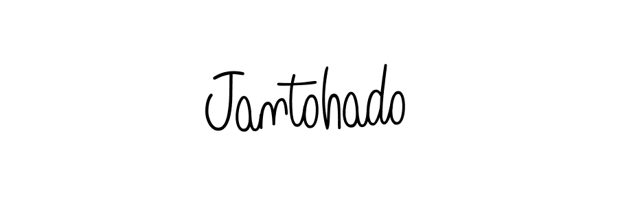 Design your own signature with our free online signature maker. With this signature software, you can create a handwritten (Angelique-Rose-font-FFP) signature for name Jantohado. Jantohado signature style 5 images and pictures png