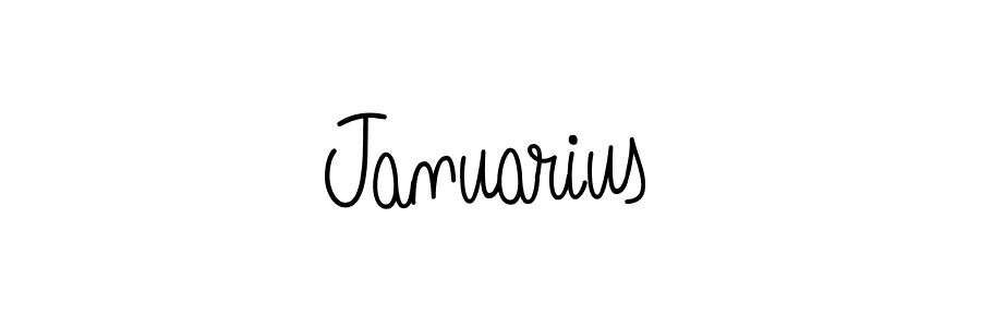 You should practise on your own different ways (Angelique-Rose-font-FFP) to write your name (Januarius) in signature. don't let someone else do it for you. Januarius signature style 5 images and pictures png