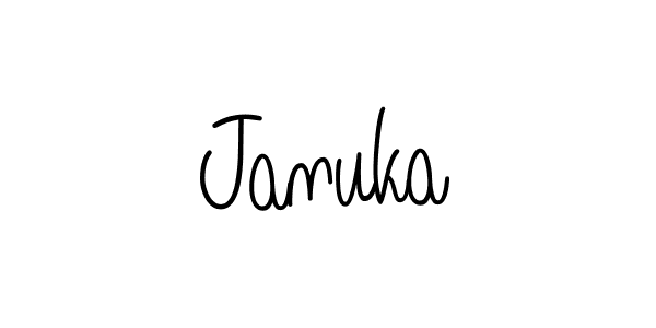 Make a beautiful signature design for name Januka. Use this online signature maker to create a handwritten signature for free. Januka signature style 5 images and pictures png