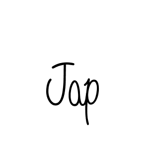 Create a beautiful signature design for name Jap. With this signature (Angelique-Rose-font-FFP) fonts, you can make a handwritten signature for free. Jap signature style 5 images and pictures png