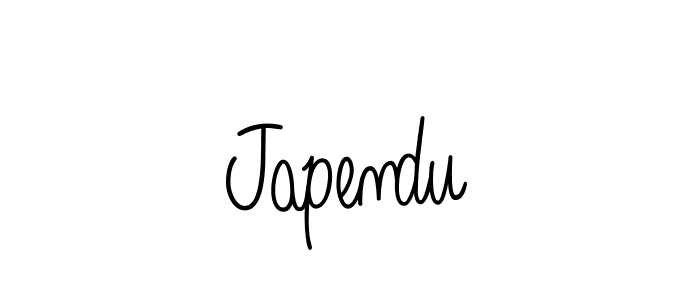 Make a beautiful signature design for name Japendu. Use this online signature maker to create a handwritten signature for free. Japendu signature style 5 images and pictures png