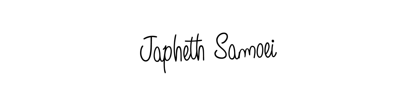 Create a beautiful signature design for name Japheth Samoei. With this signature (Angelique-Rose-font-FFP) fonts, you can make a handwritten signature for free. Japheth Samoei signature style 5 images and pictures png