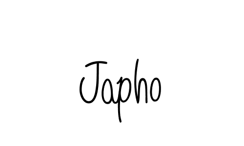 The best way (Angelique-Rose-font-FFP) to make a short signature is to pick only two or three words in your name. The name Japho include a total of six letters. For converting this name. Japho signature style 5 images and pictures png